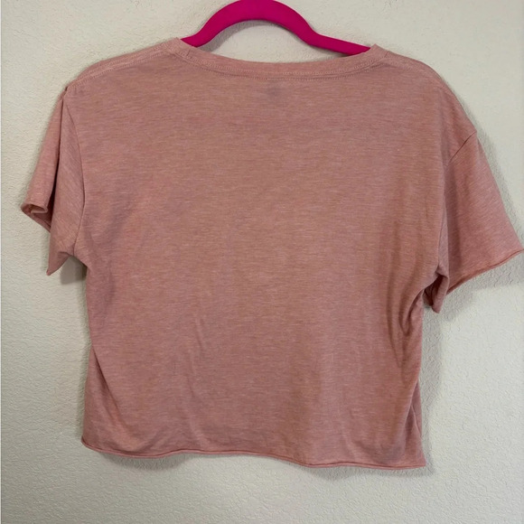 Chenille Letter Howdy Crop T-Shirt - Picture 3 of 5